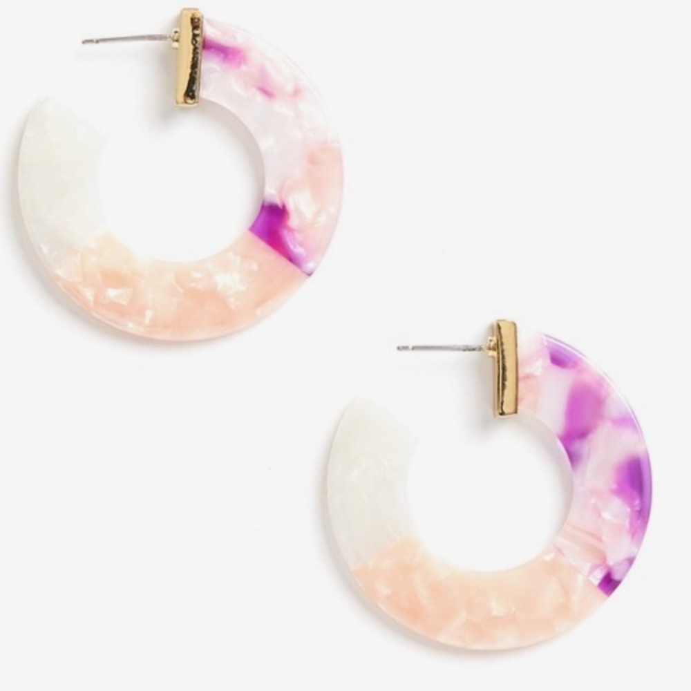 4/$15❤️‍🔥Ava “Watercolor” Hoops